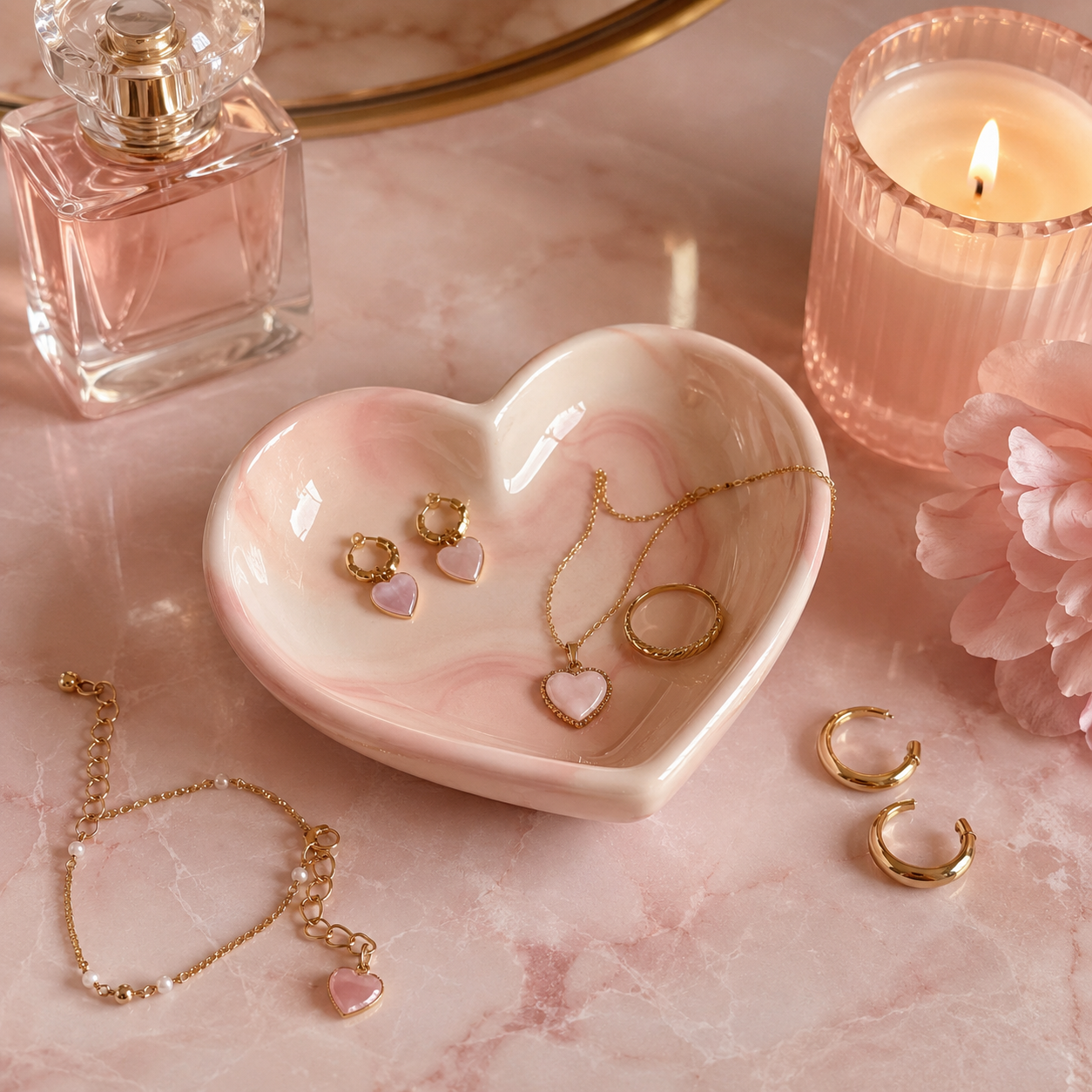 Heart Trinket Tray