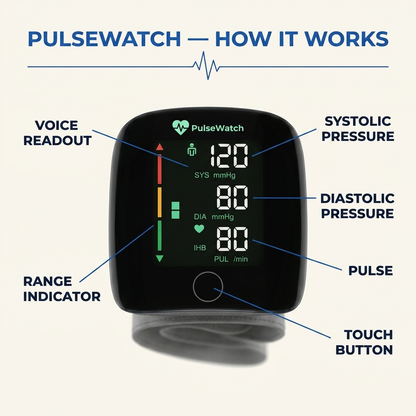 WorryLess Blood Pressure Monitor