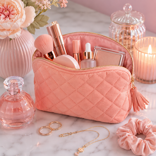 Pastel Cosmetic Pouch